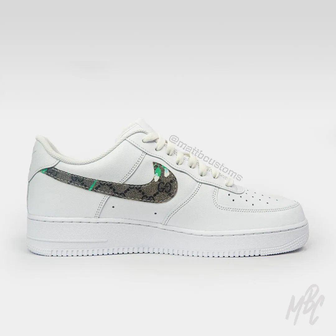 GG Swoosh - Air Force 1 Custom