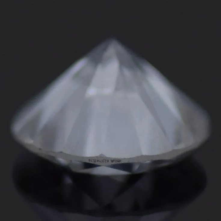 GIA Certified 0.71Ct Round Brilliant H SI2 Loose Diamond 5.67 - 5.74 x 3.50 mm