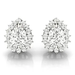 Halo Diamond Earring