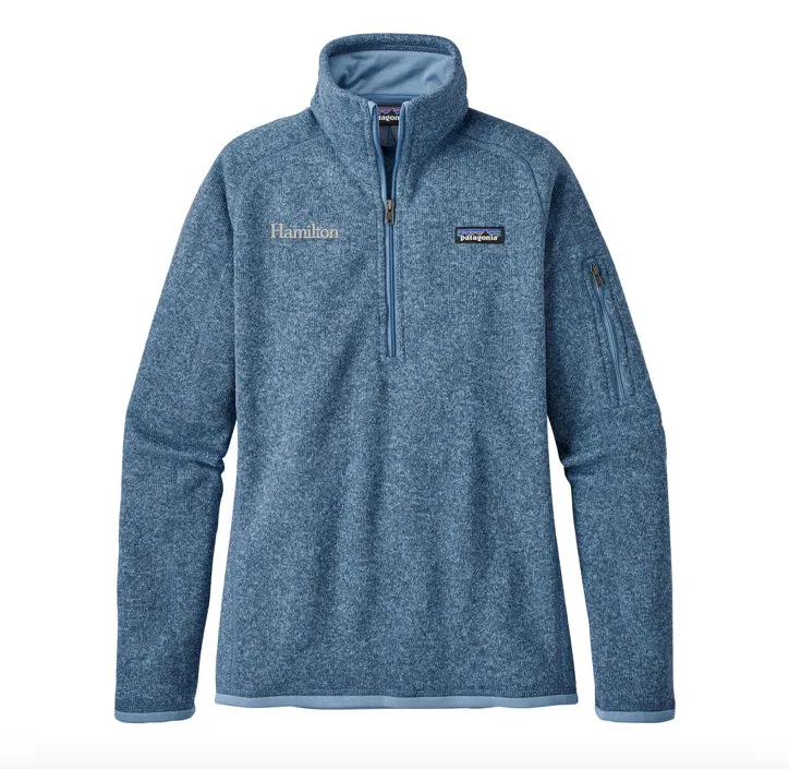 Hamilton Women's Better Sweater Quarter Zip - RR Blue