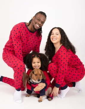 Hearts Matching Family Pajama Set