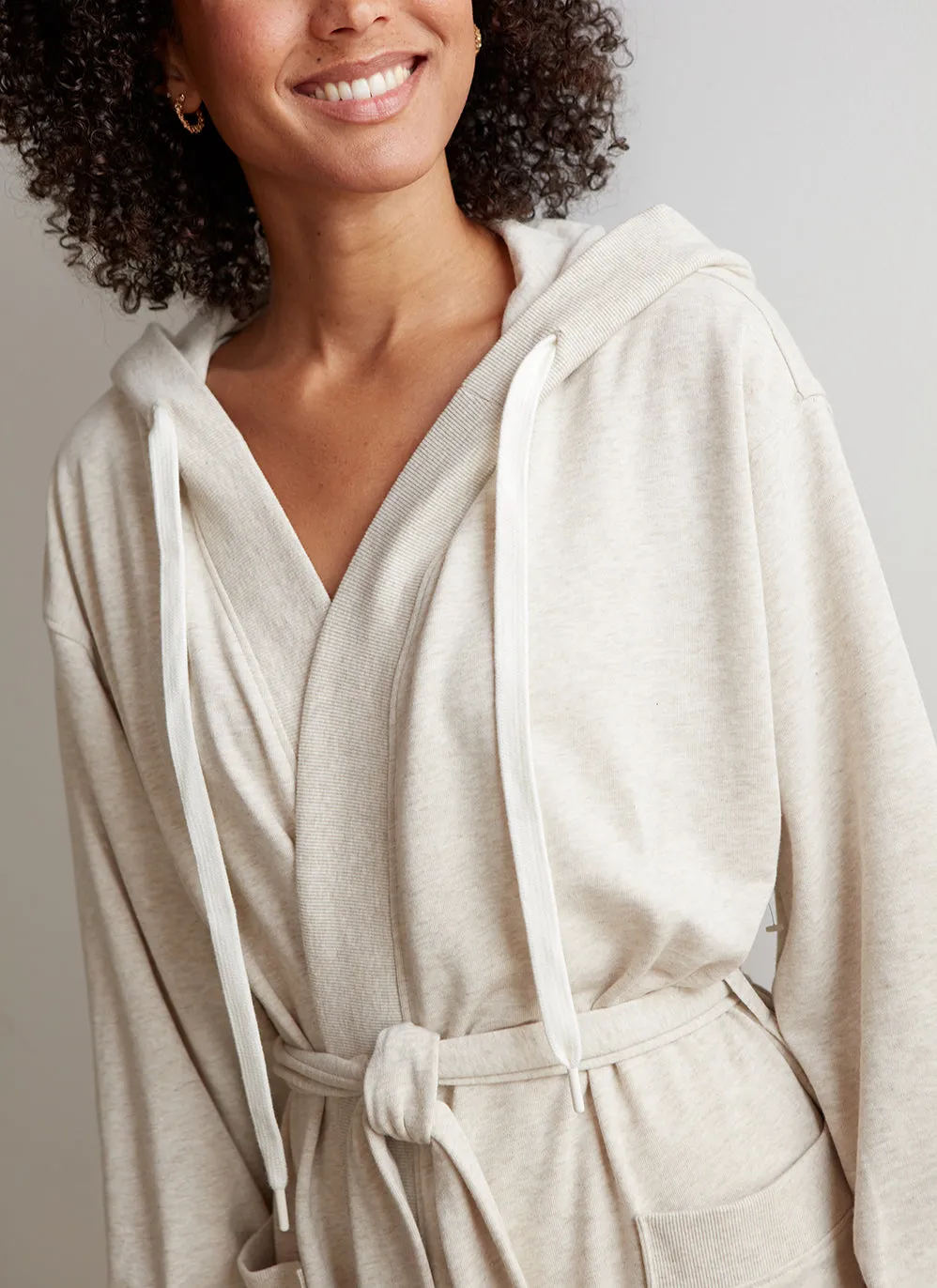 Heathered Reading Robe