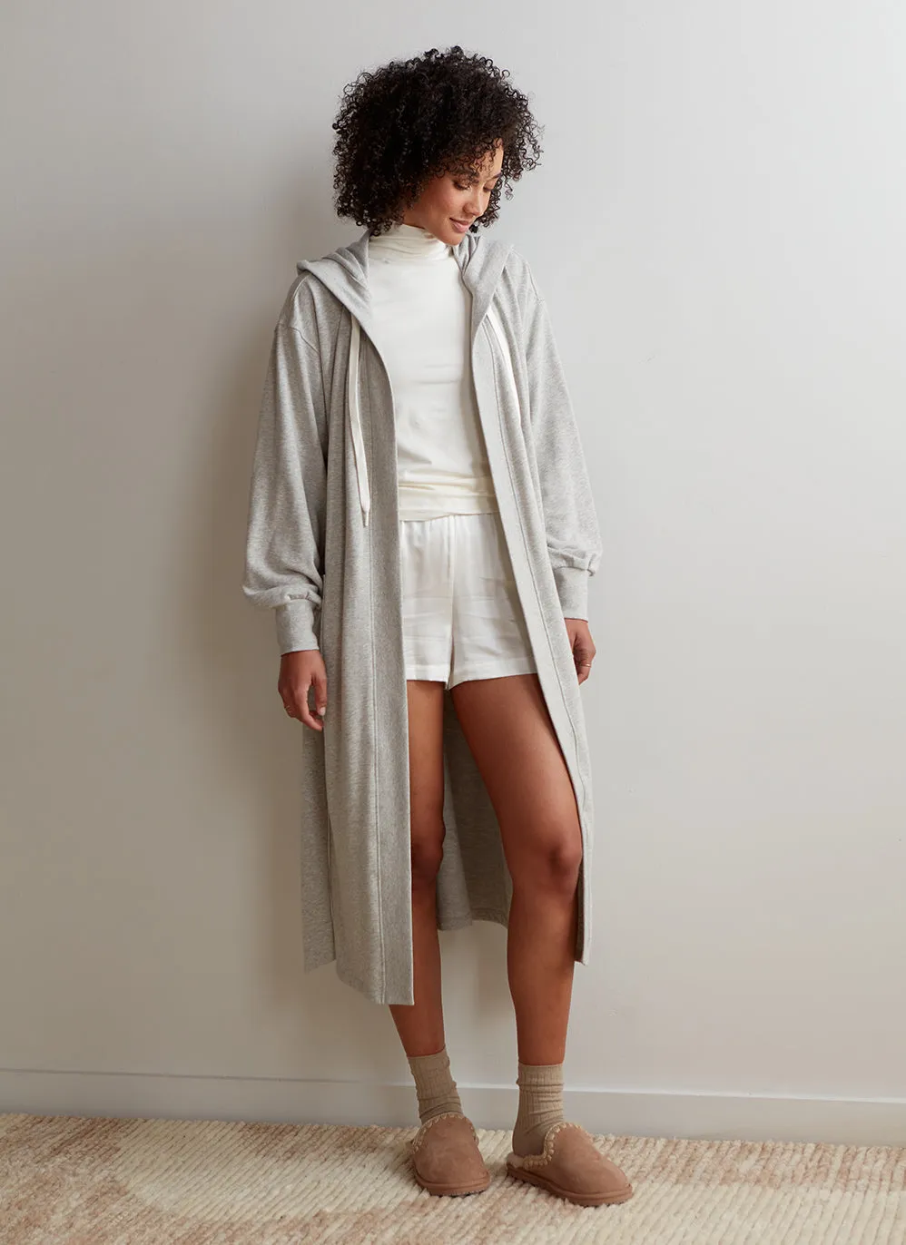 Heathered Reading Robe