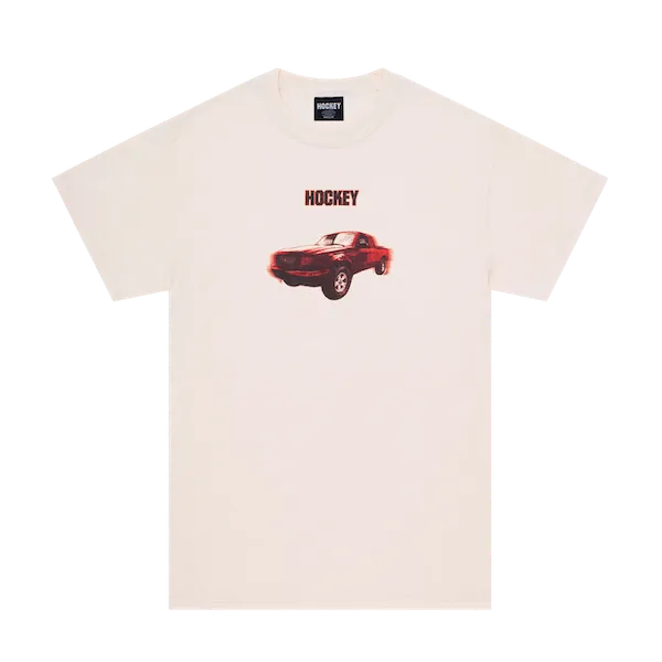 Hockey Red Ranger Tee - Natural