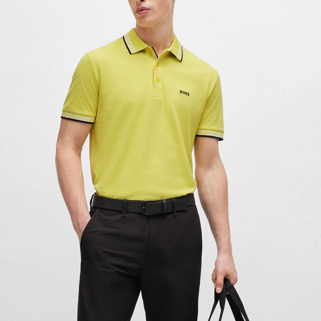 Hugo Boss Paddy Polo Shirt Yellow