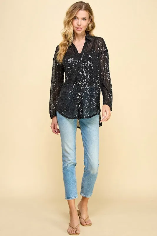 Jenna Sequin Top