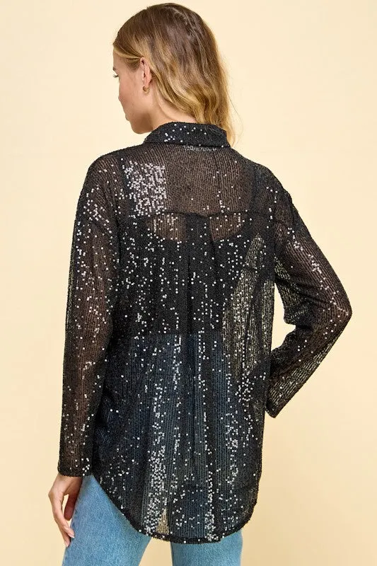 Jenna Sequin Top