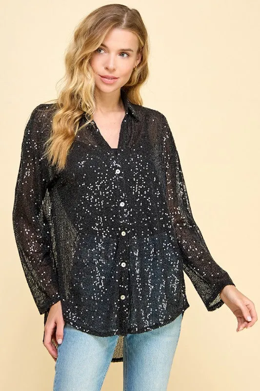 Jenna Sequin Top