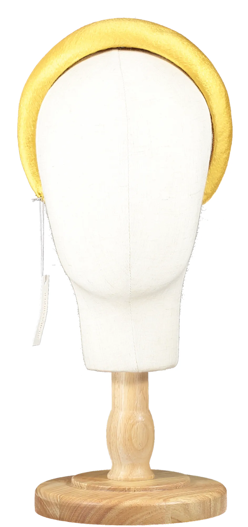 Jennifer Behr Yellow Thada Headband - In Satin One Size