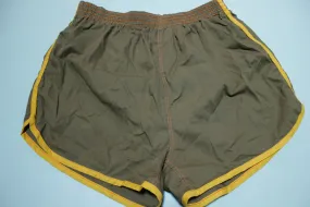 Jockey DP Port Shorts Vintage 80's Low Cut Cascade Style Running Shorts