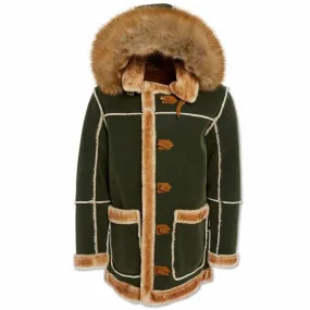 Jordan Craig Denali Shearling Jacket (Olive) 91620