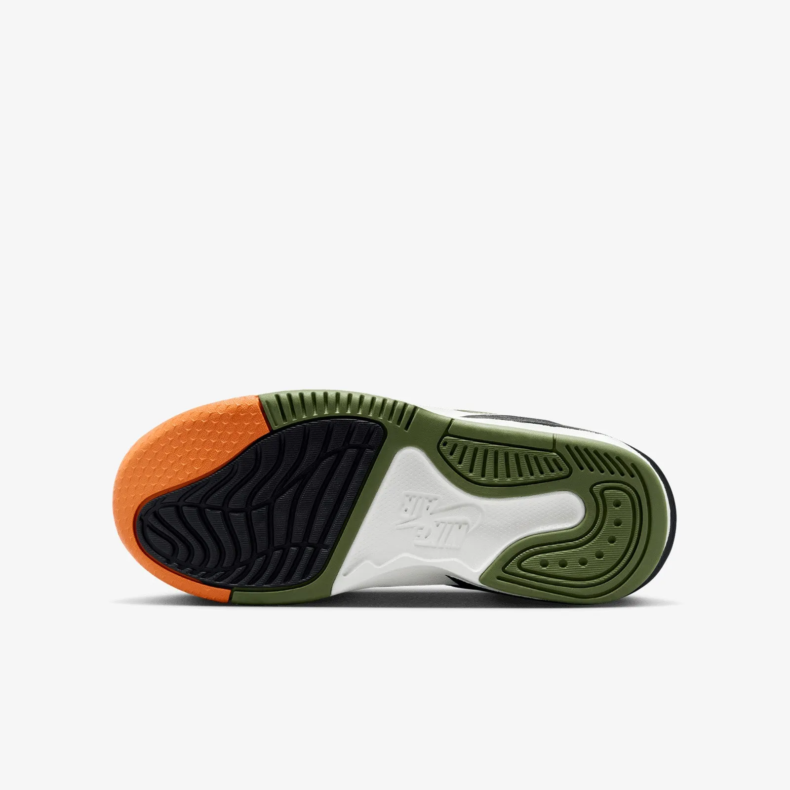 Jordan Max Aura 5 (GS) - Black/Sky Olive/Bright Mandarin