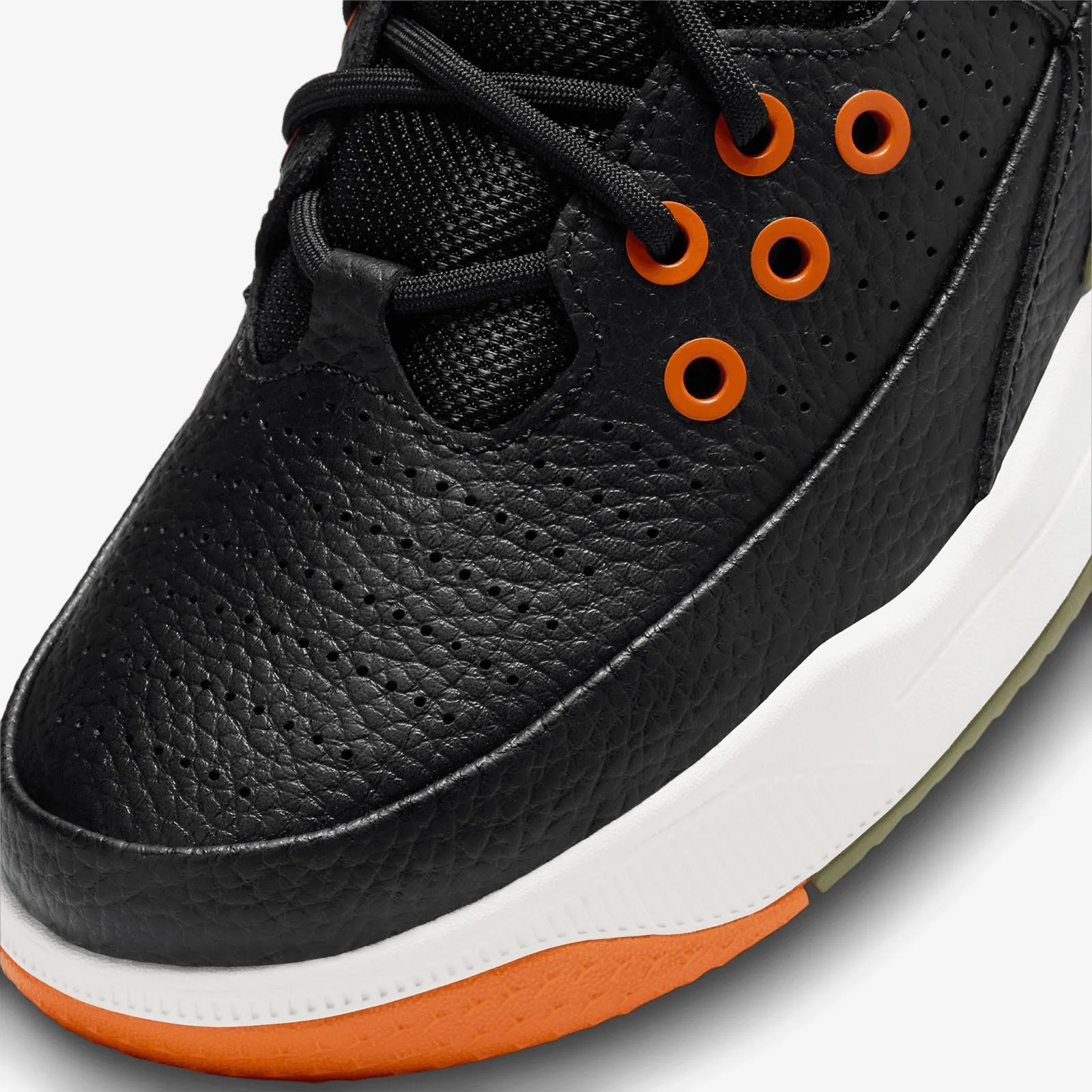 Jordan Max Aura 5 (GS) - Black/Sky Olive/Bright Mandarin