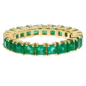 Josie Band Yellow Gold Emerald