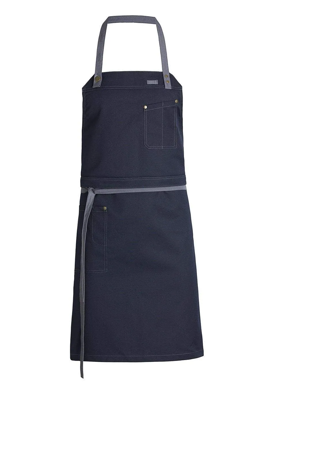 Kentaur 30360 Cypres Olive Raw Bib Apron