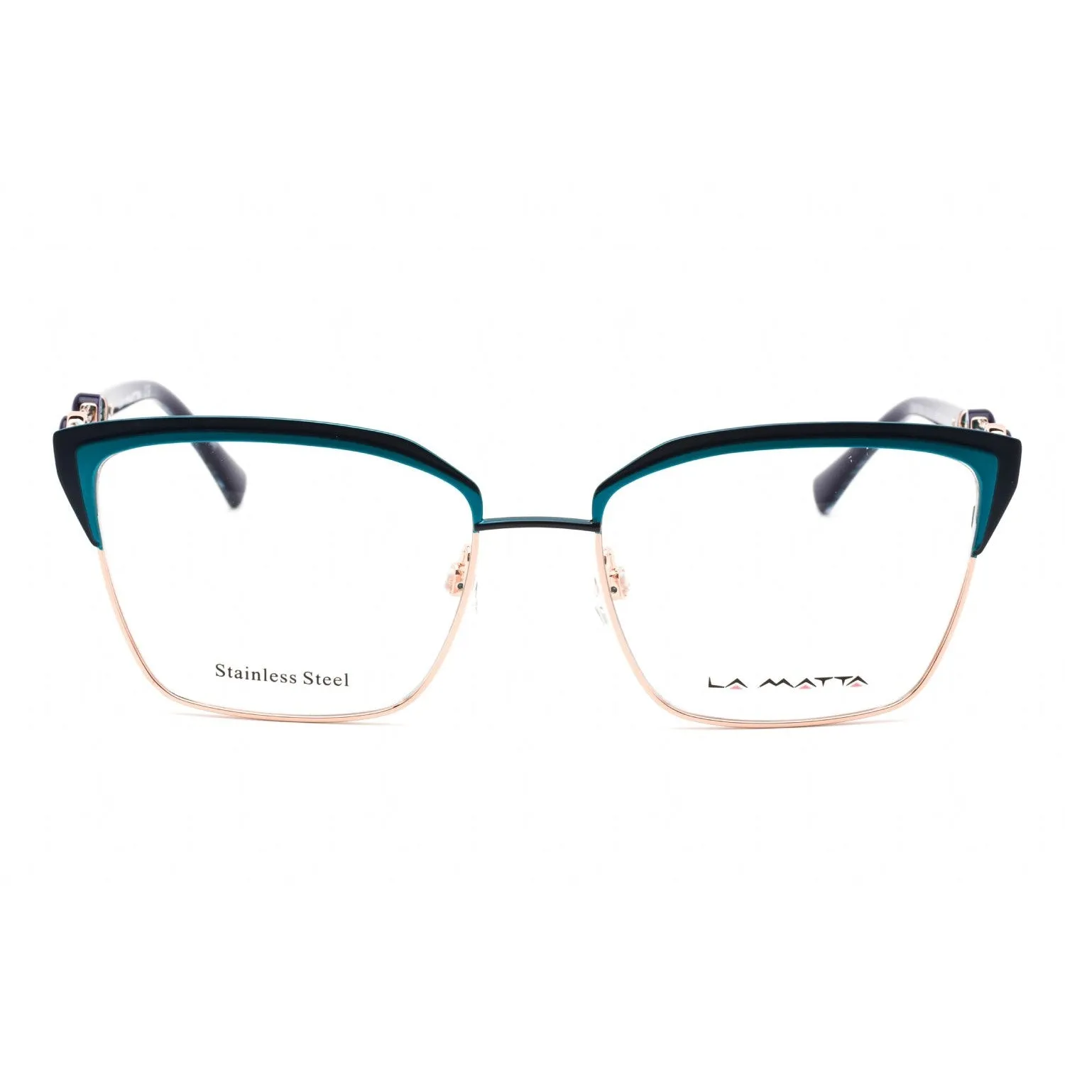 La Matta LMV3305 Eyeglasses Gold/other / Clear Lens