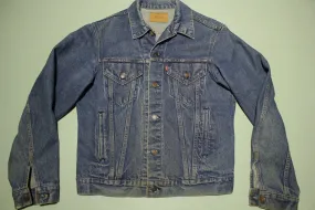 Levis 21506-0217 Made in USA 80's Vintage Denim Faded Jean Trucker Jacket