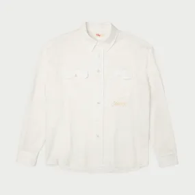 Linen Button Up (White)