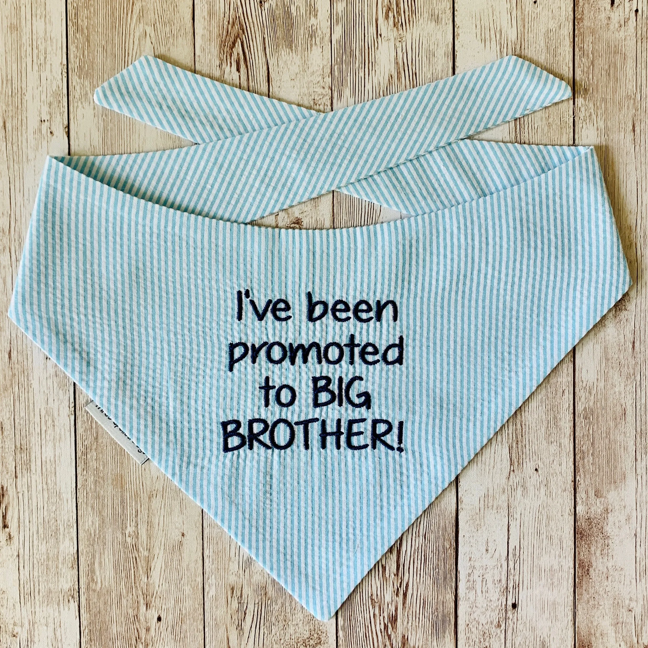 Little Brother & Little Sister Custom Dog Bandanas