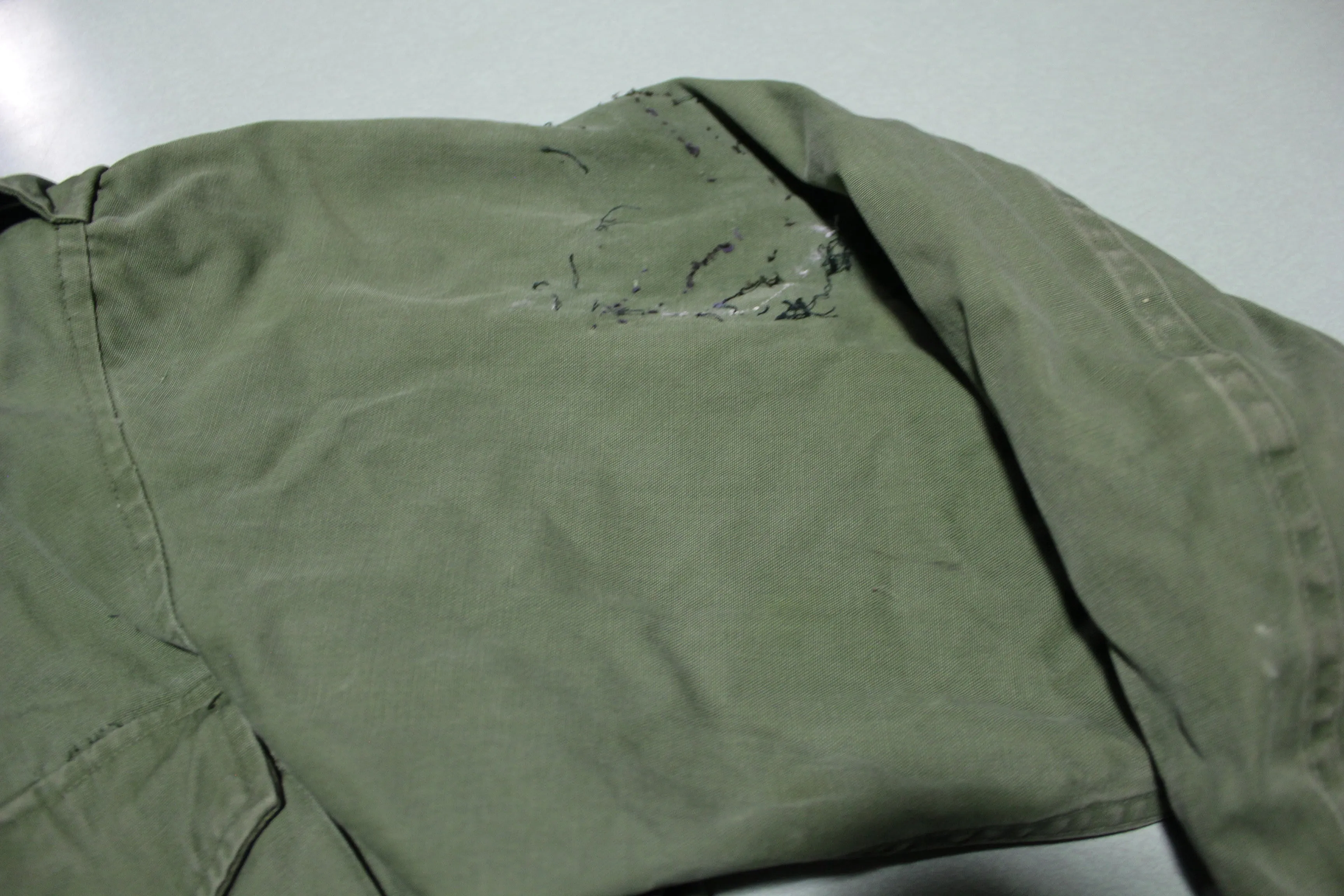 M-1950 Korean Vietnam War Military Field Jacket Vintage 50's War Army Coat