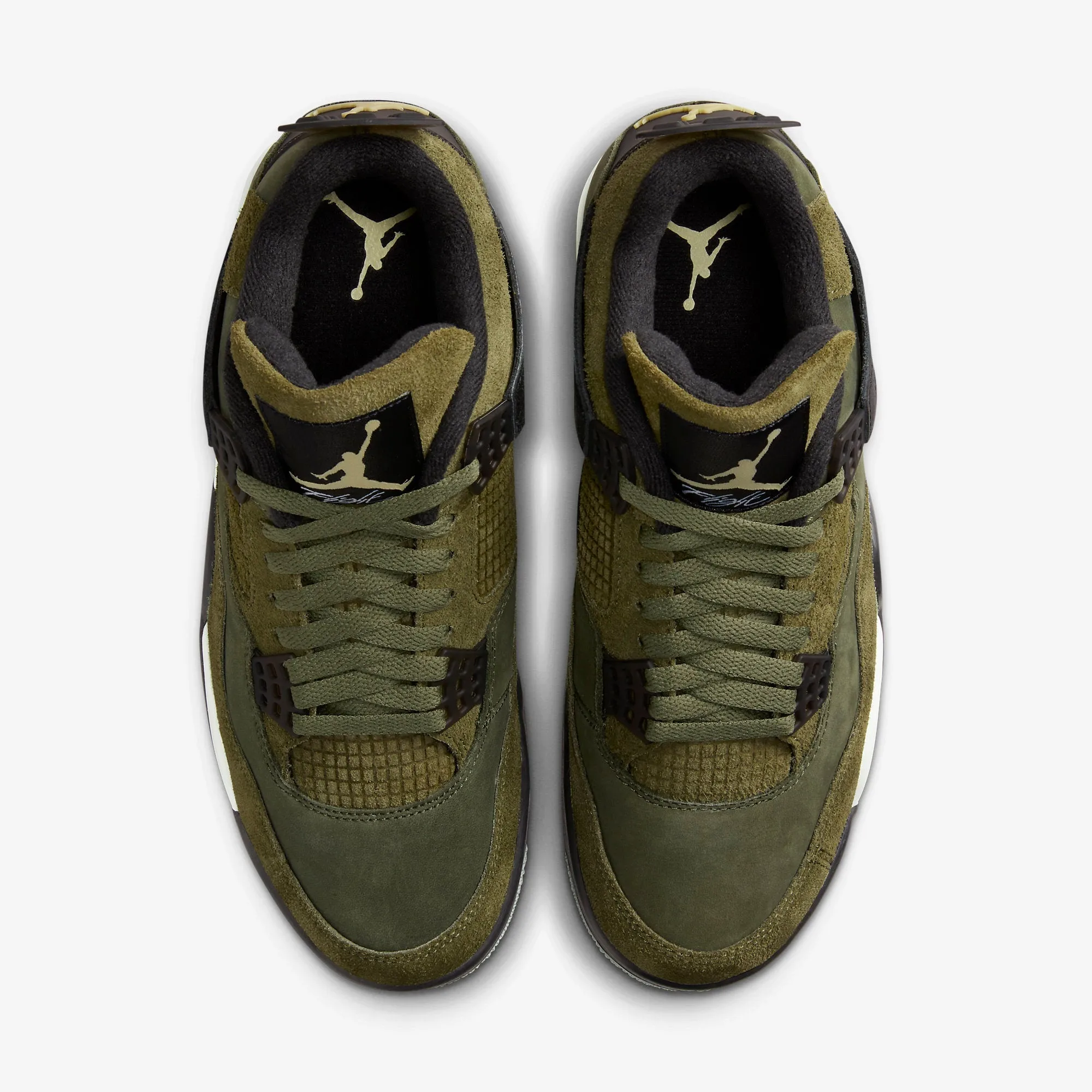 (Men's) Air Jordan 4 Retro SE Craft 'Medium Olive Canvas' (2023) FB9927-200