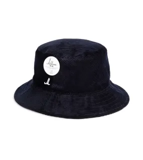 Mühlbauer Corduroy Bucket Hat: Navy