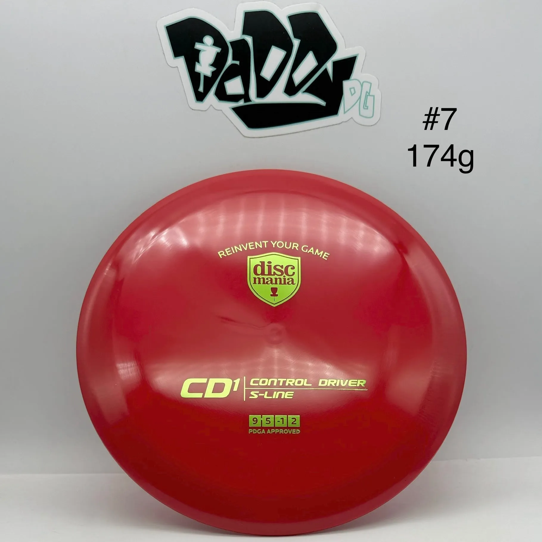 ***NEW Discmania S-Line CD1 Control Driver