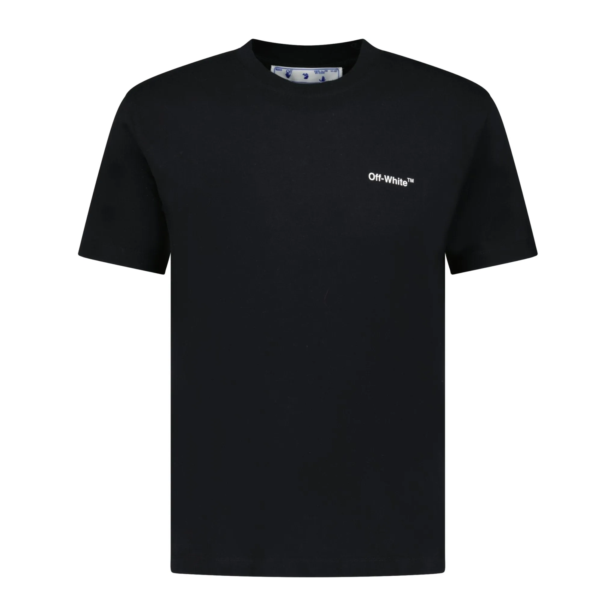 OFF-WHITE CHAIN LOGO T-SHIRT BLACK