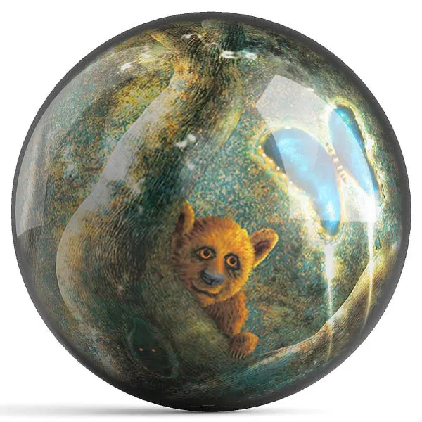 Ontheballbowling Spirit of Forest Bowling Ball by Houk