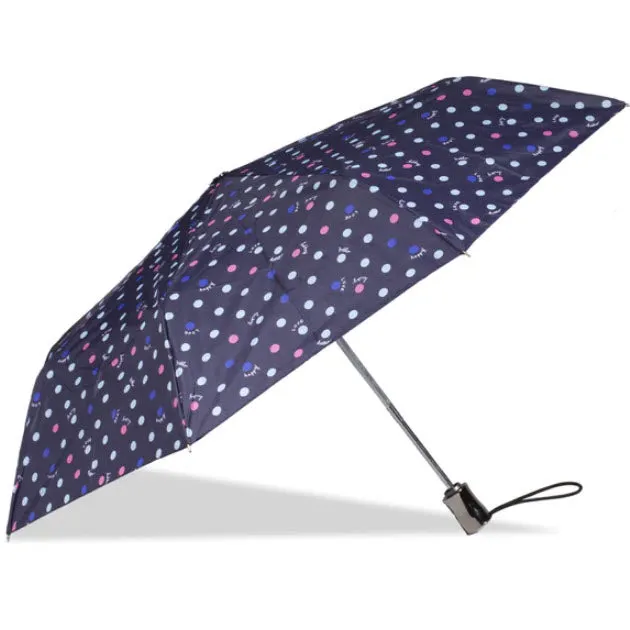 Parapluie X-TRA Solide Femme Isotoner 09406 Pois Hello