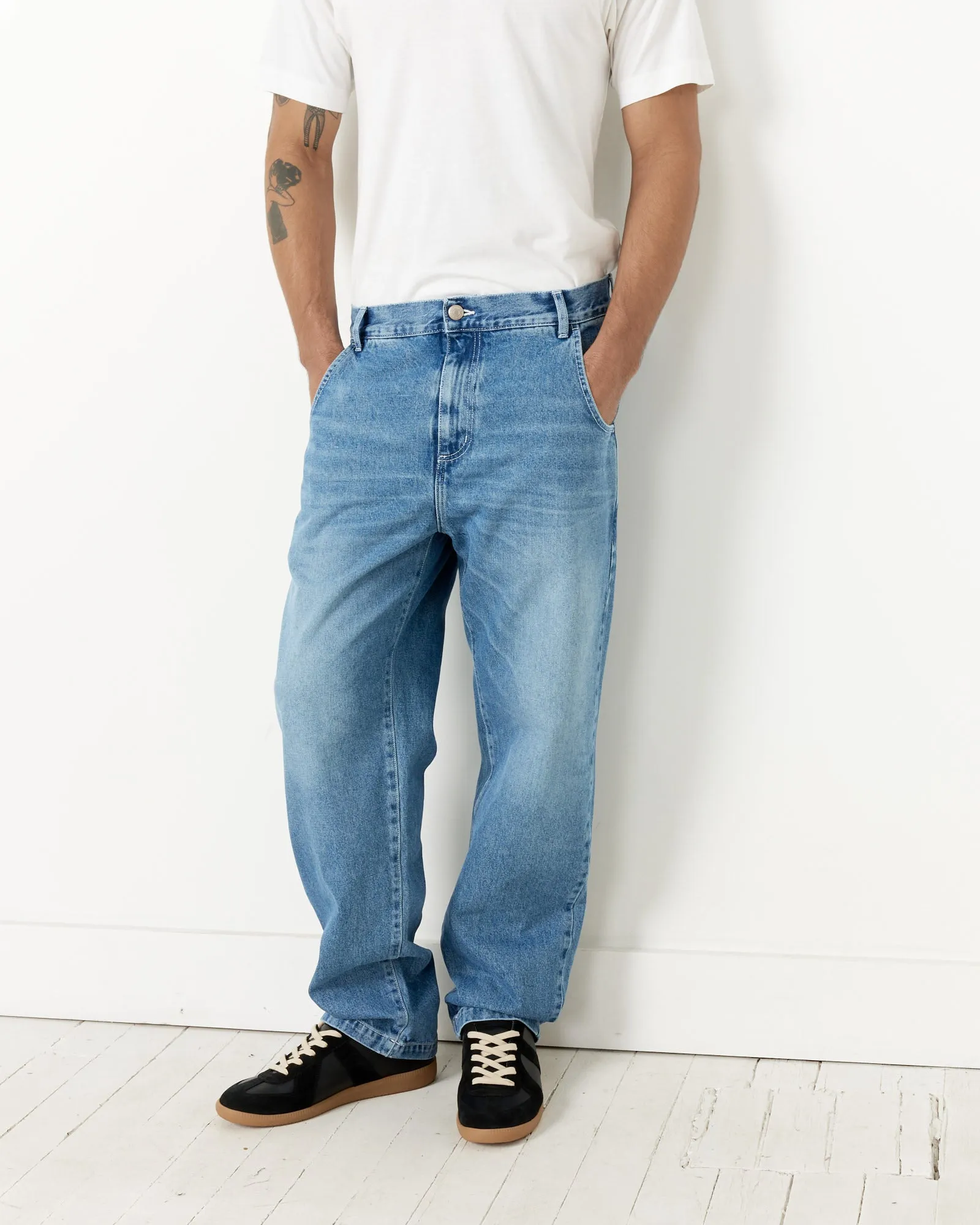 Regular Jean in Washed Blue