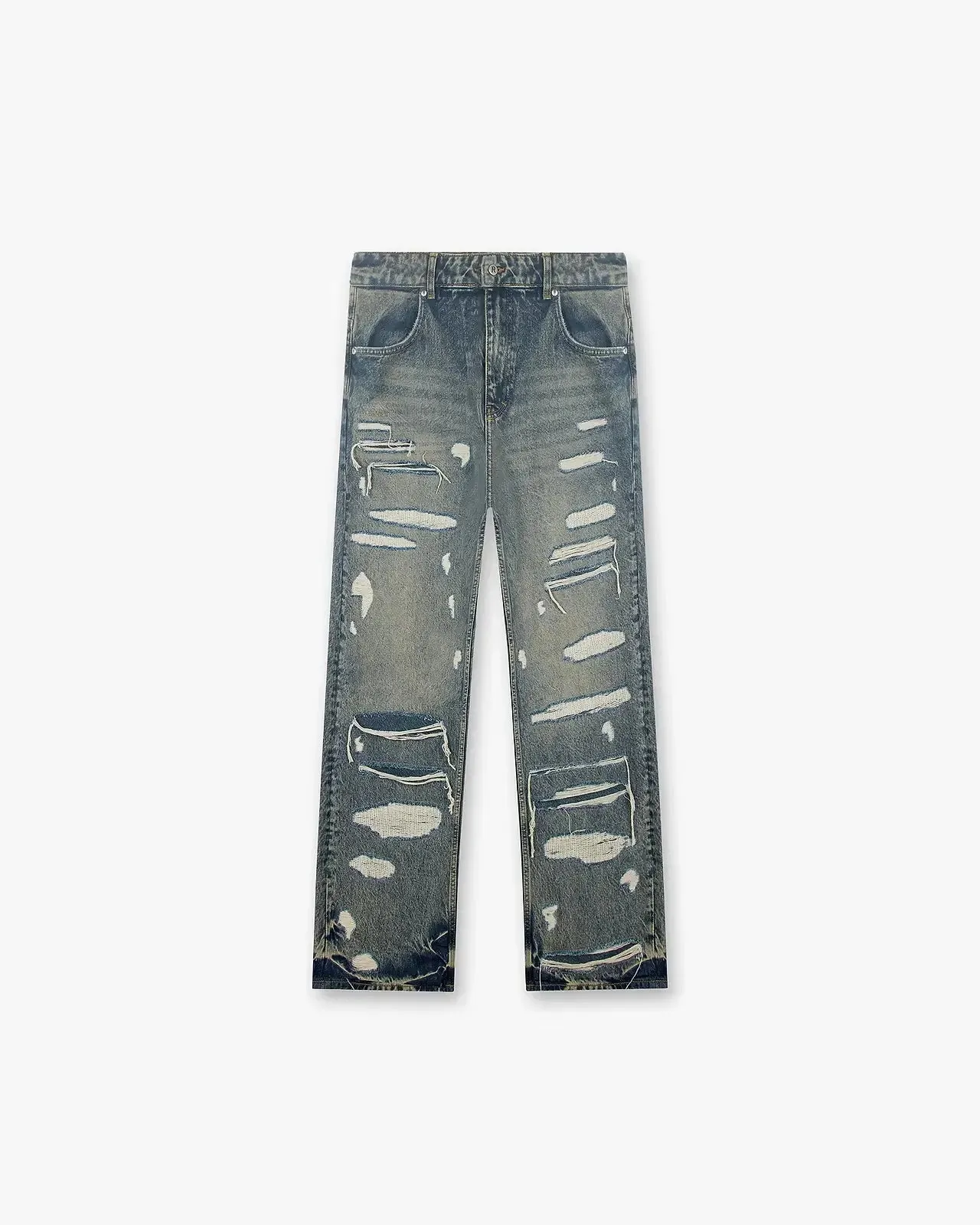 REPRESENT R3D DOUBLE DESTROYER BAGGY DENIM