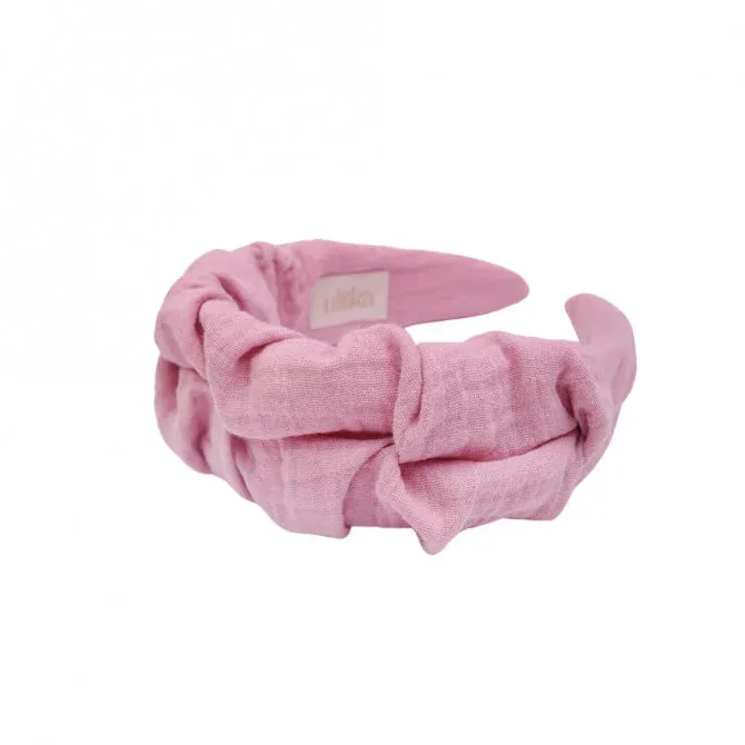 Ripple - Headband Muslin Pastel Pink