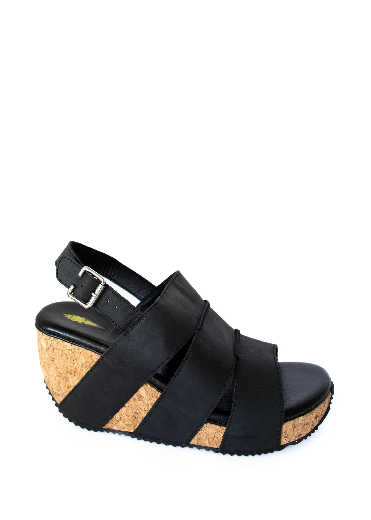 Robeline Strappy Wedges in Black