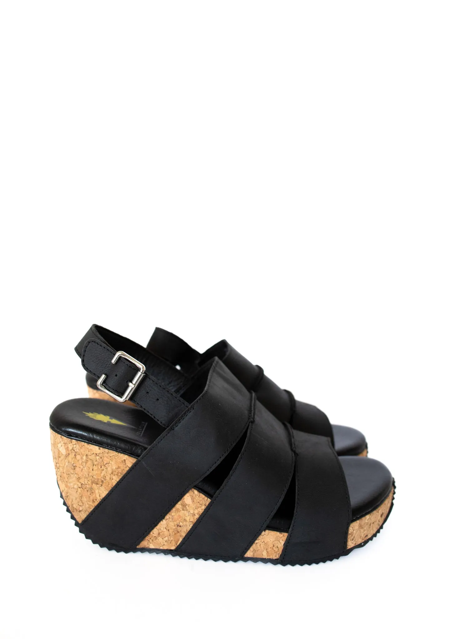 Robeline Strappy Wedges in Black