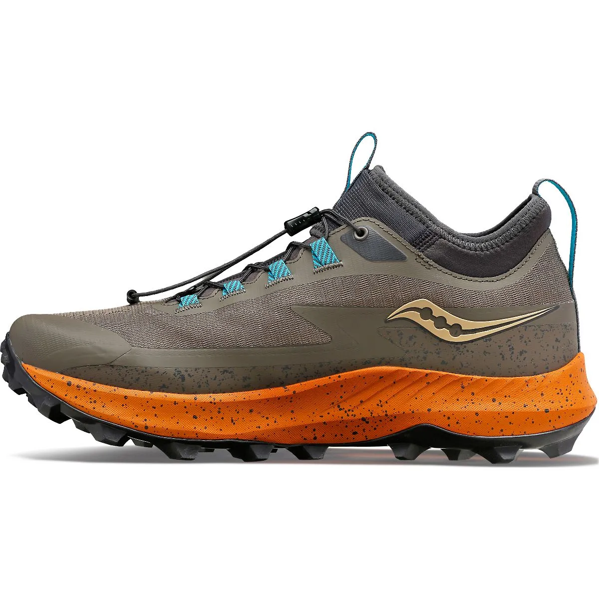 Saucony Peregrine 13 ST (Mens) - Umber/Basalt