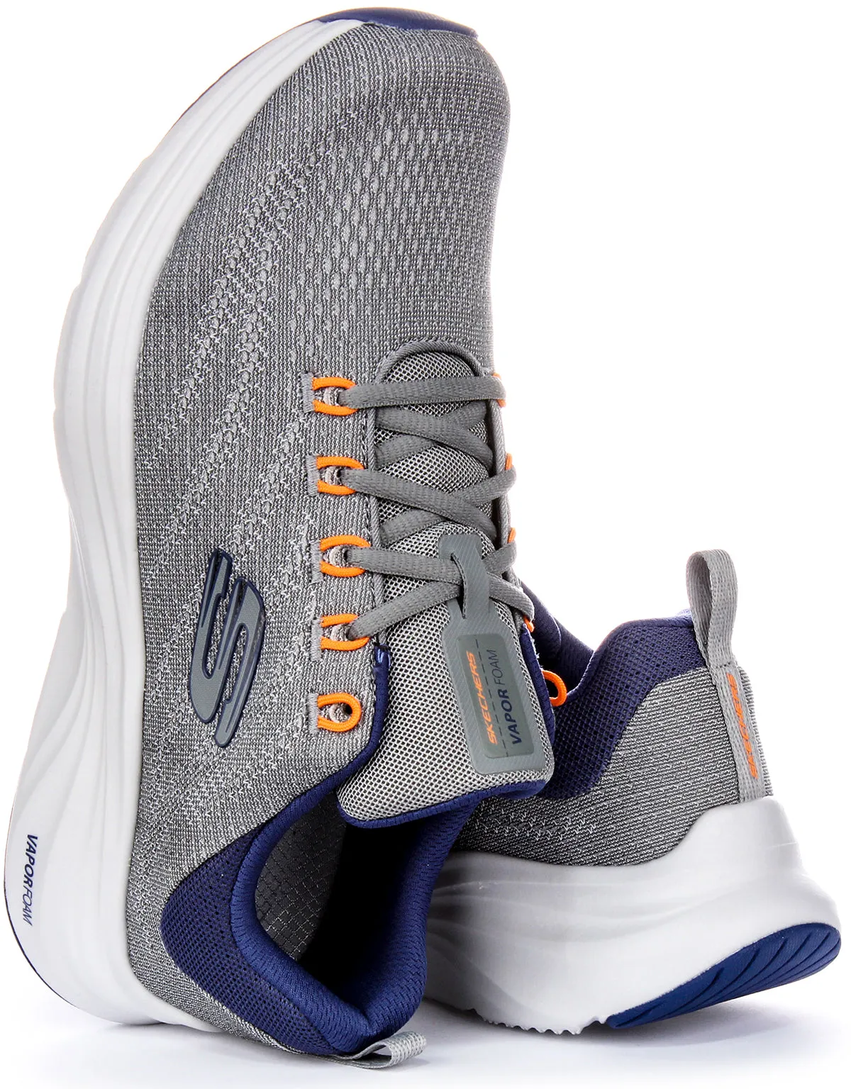 Skechers Vapor Foam In Grey Navy For Men