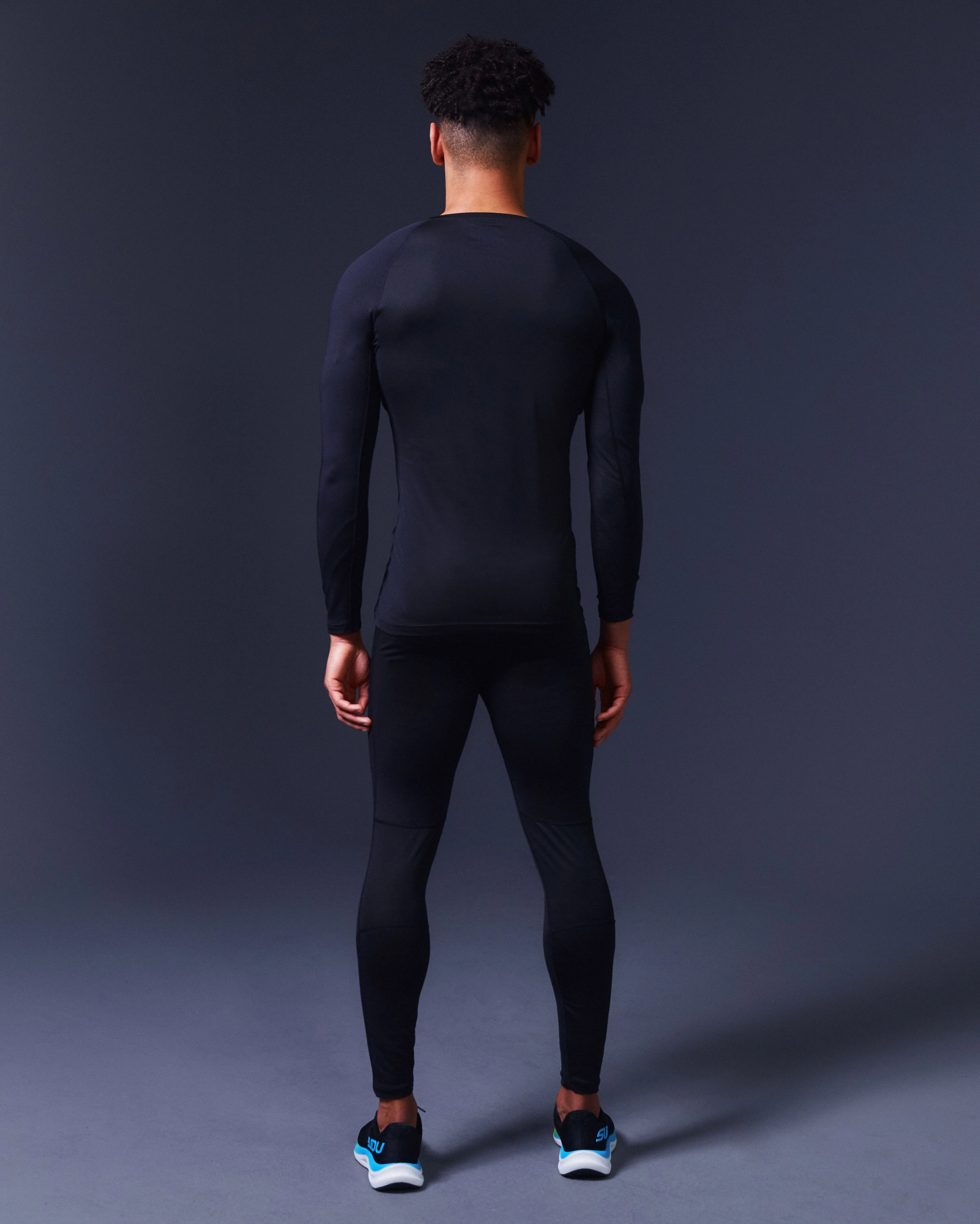 SRB LS 01 Run Long Sleeve Baselayer - Black