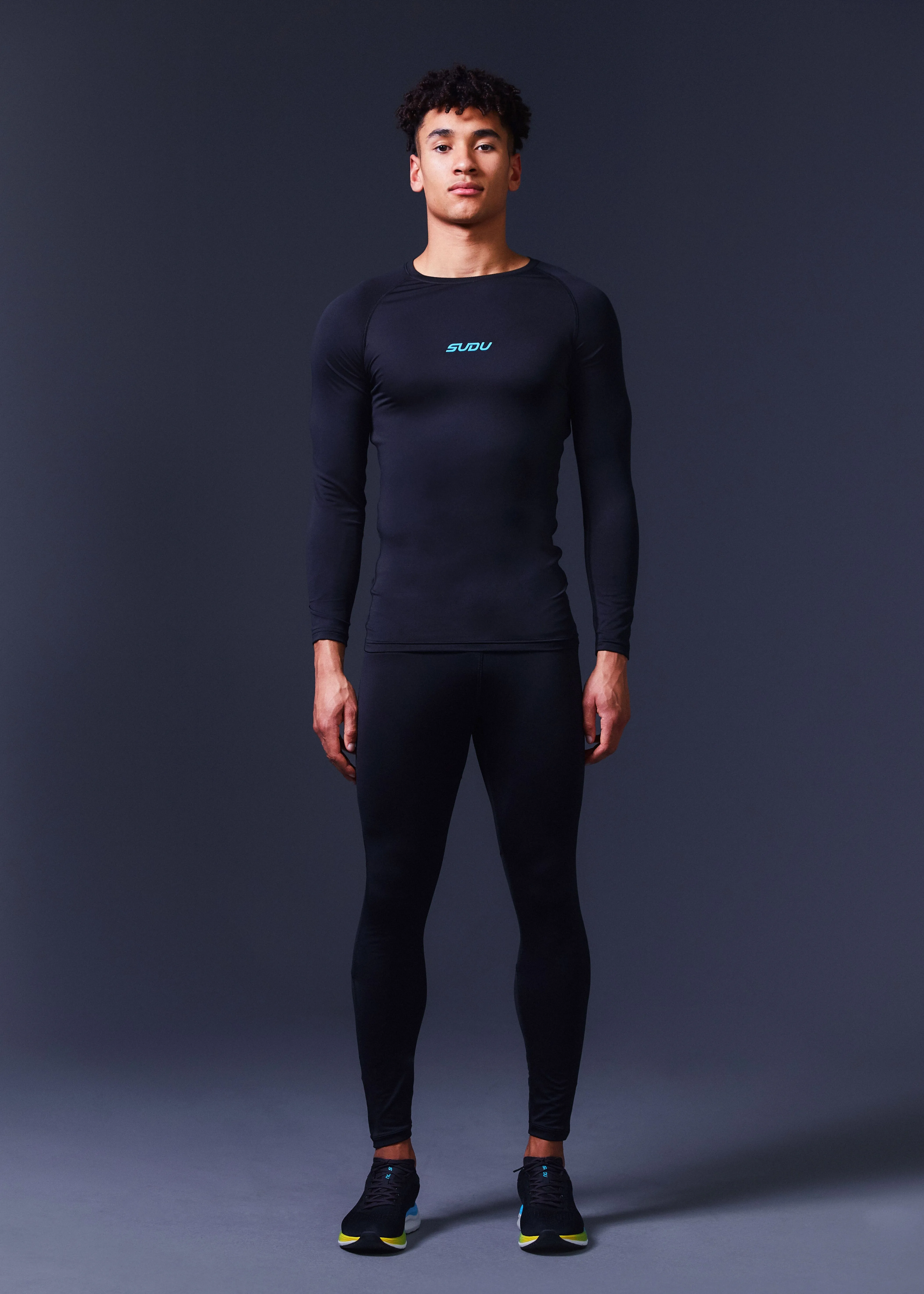 SRB LS 01 Run Long Sleeve Baselayer - Black