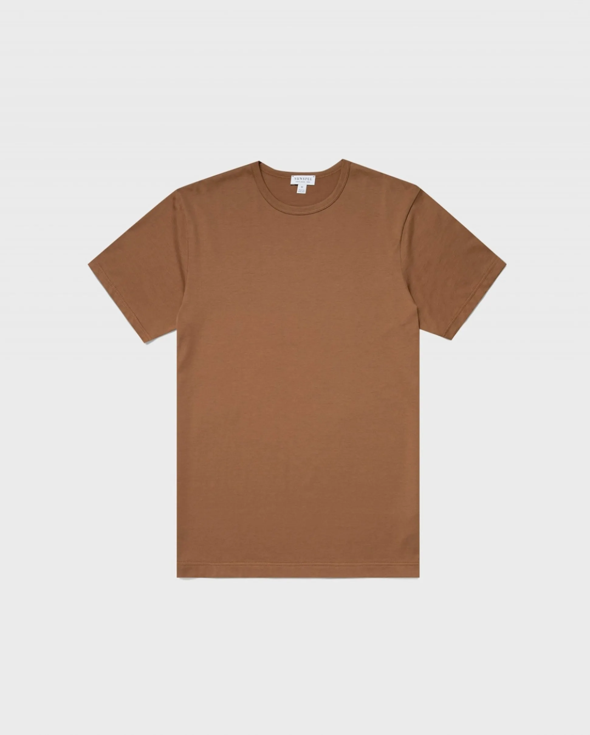 S/S CREW NECK T-SHIRT / GINGERBREAD