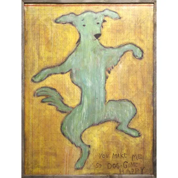 Sugarboo Dancing Dog Art Print