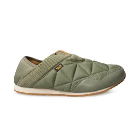 Teva Ember Moc Burnt Olive Shoes - Women's