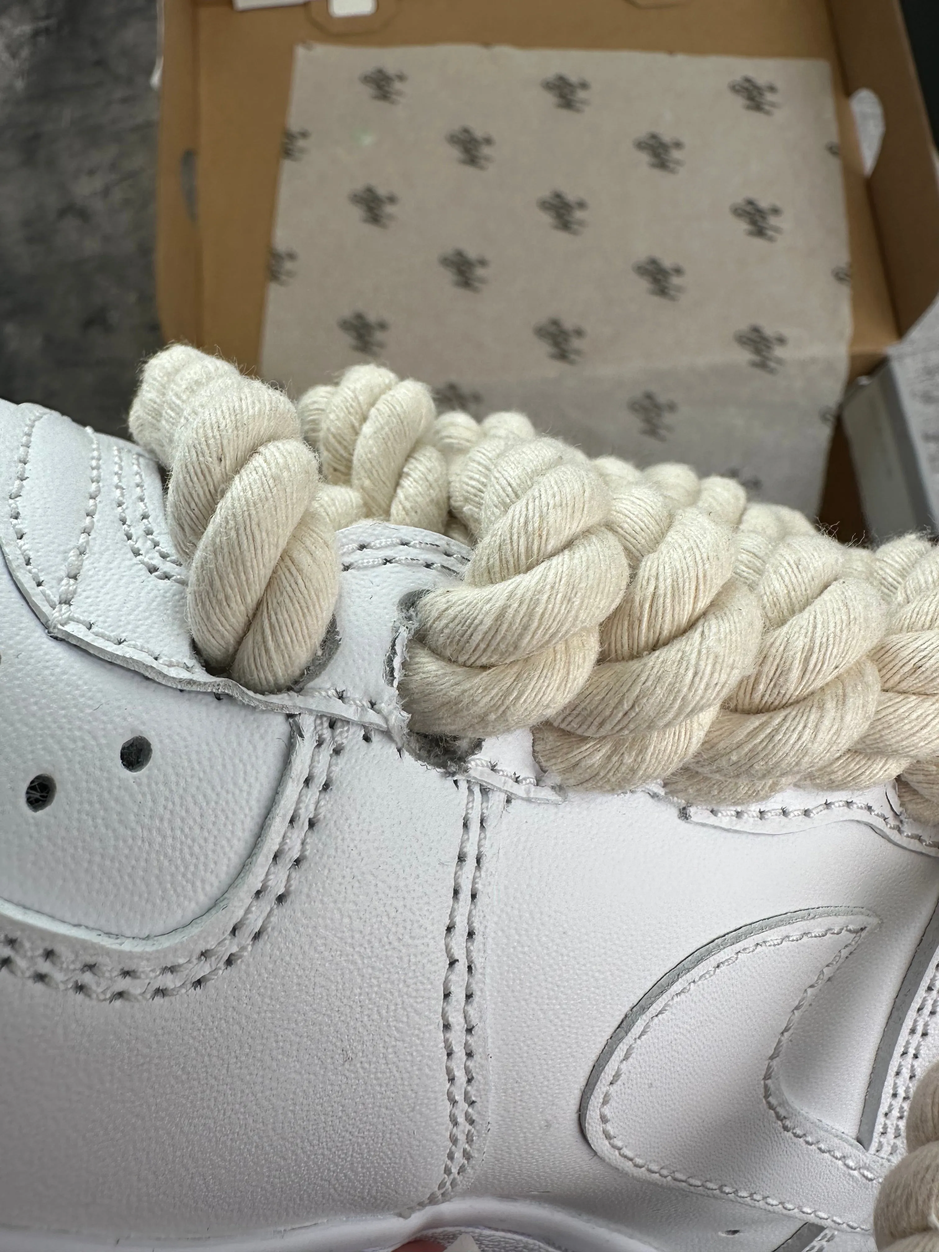 Thicc Laces - Air Force 1 | UK 4 (Faulty)