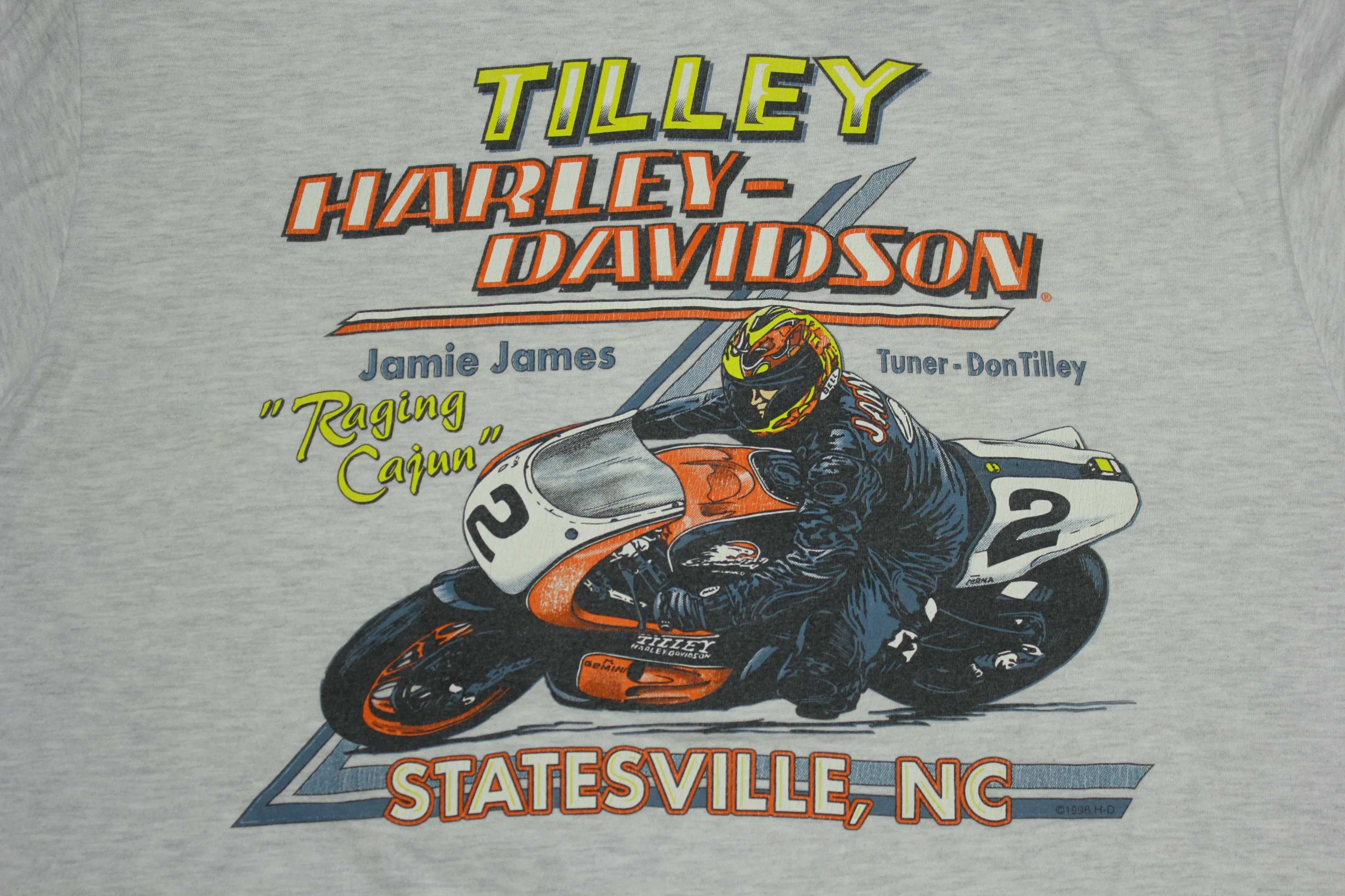 Tilley Harley Davidson Vintage 1997 90's Pocket T-Shirt