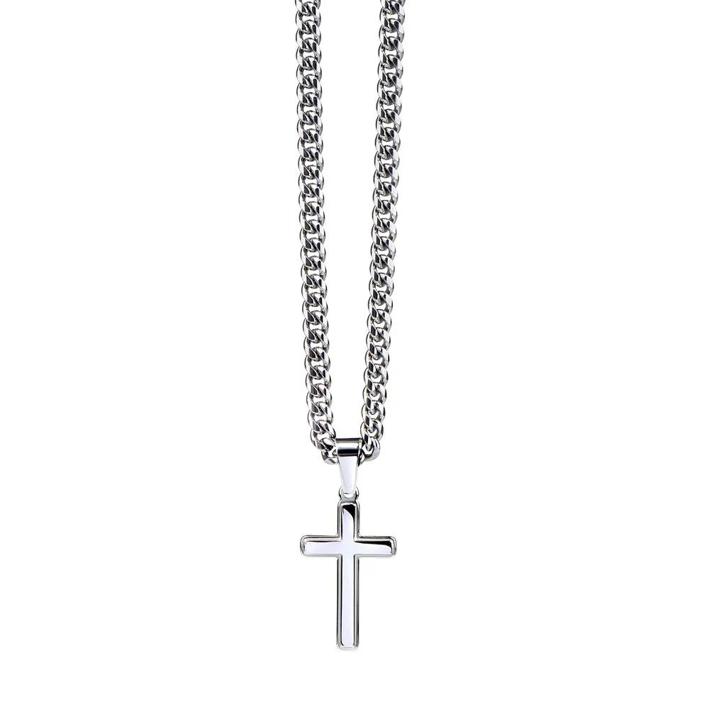 To My Dad Artisan Cross Necklace from Daughter/son, You Are Source of Wisdom in My Life