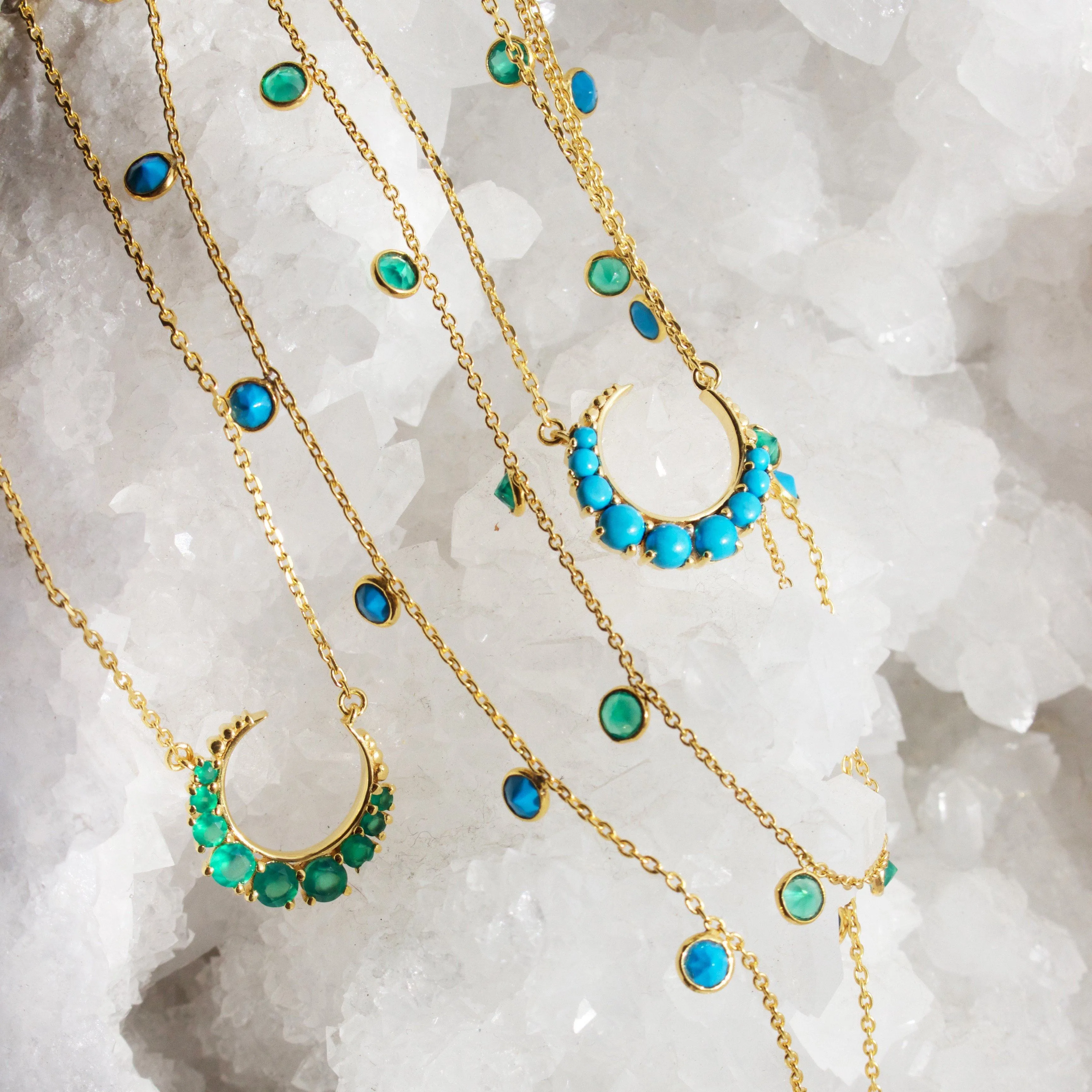 Turquoise Droplet Necklace