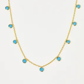 Turquoise Droplet Necklace