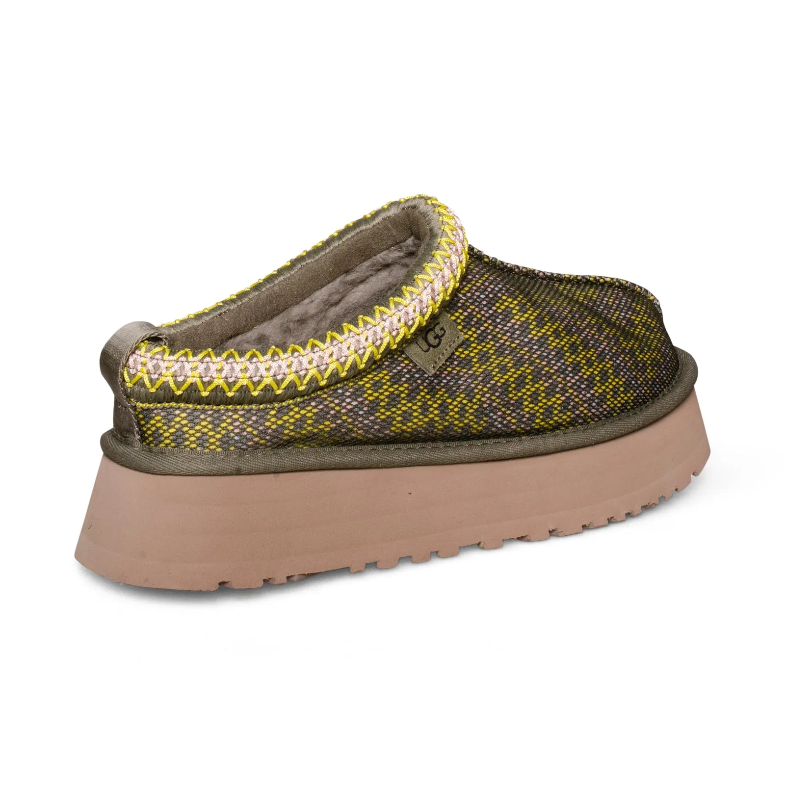 UGG Tazz Maxi Tasman Burnt Olive Slippers - Women's