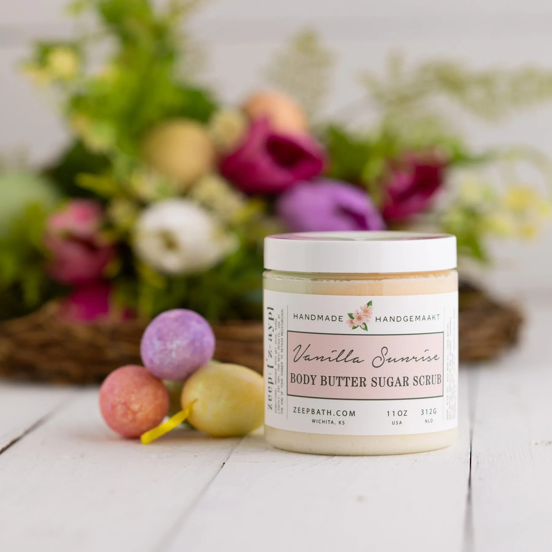 Vanilla Sunrise Body Butter Sugar Scrub