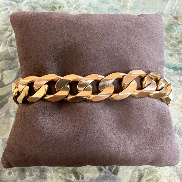 Vintage Curb Link Bracelet